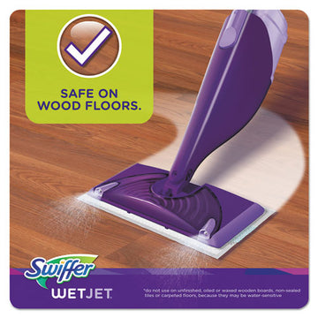 Swiffer® Wetjet System Refill Cloths, 11.3" X 5.4", White, 24-box freeshipping - TVN Wholesale